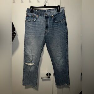 Levi’s Two Tone Straight Jeans
